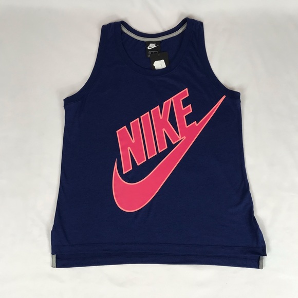 Nike Tops - Nike Blue Tank Top (L) NWT
